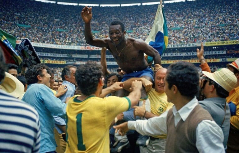Pelé en el Mundial de México 1970