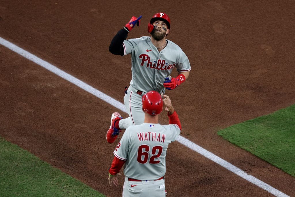 championship series philadelphia phillies v san diego padres game one