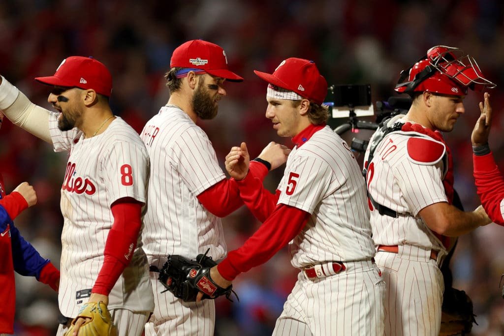 Phillies con un pie de la Serie Mundial 5 championship series san diego padres v philadelphia phillies game four