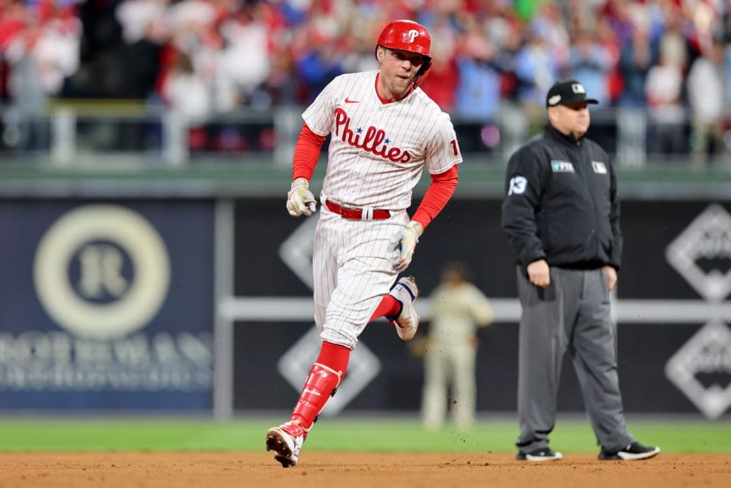 championship series san diego padres v philadelphia phillies game four 2