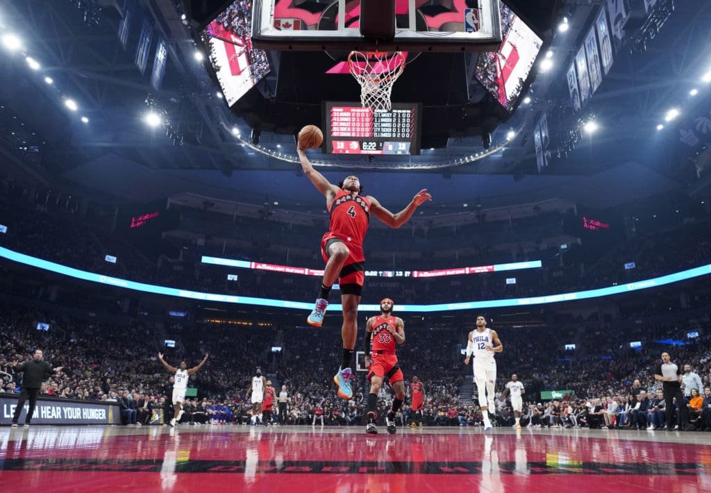 Raptors pegan primero ante Sixers en el primero de dos juegos en Toronto 1 Raptors