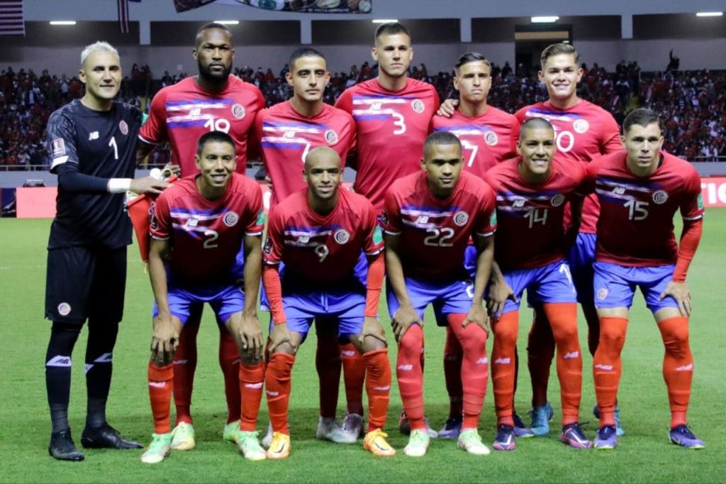 Costa Rica en el grupo E del Mundial de Qatar 2022
