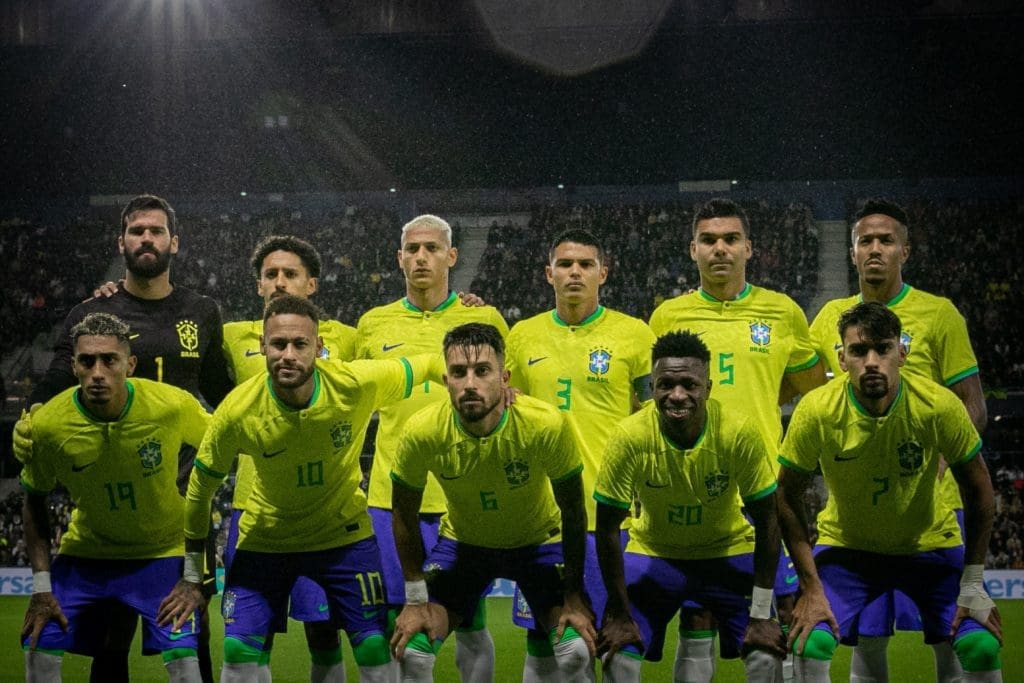 El 11 titular de Brasil en un amistoso previo a Qatar 2022.
