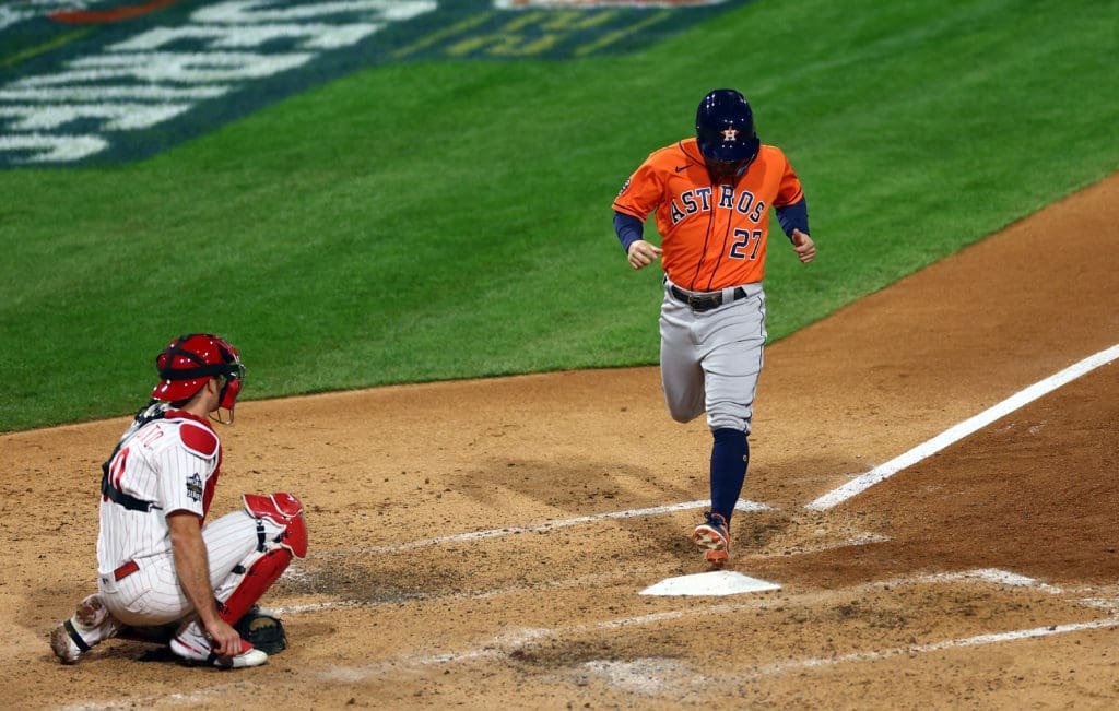 world series houston astros v philadelphia phillies game four 2