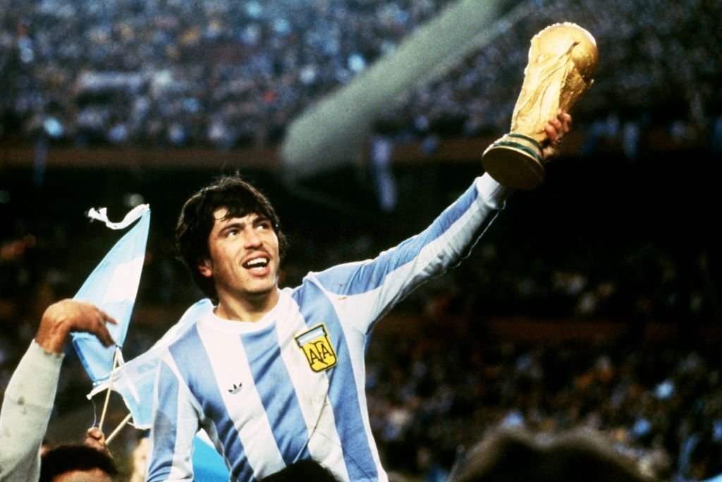 Daniel Passarella, capitán de Argentina en el Mundial de 1978