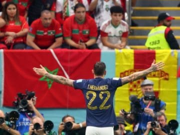 Theo Hernández abrió el marcador para Francia