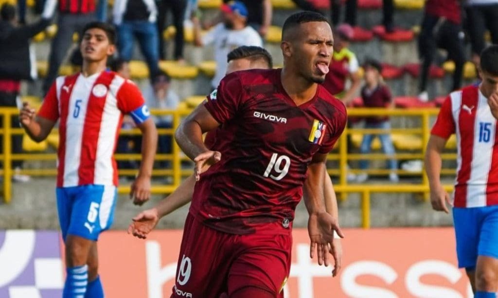 Sudamericano sub 20: Brayan Alcócer vuelve a ser decisivo de penal para Venezuela 9 Brayan Alcócer llegó a tres goles en el Sudamericano sub 20, todos de penal.