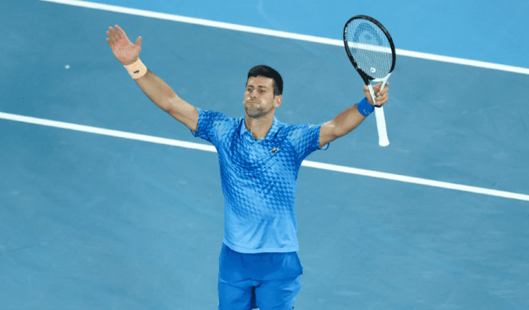 Djokovic lleva su cuerpo al límite en el Australian Open