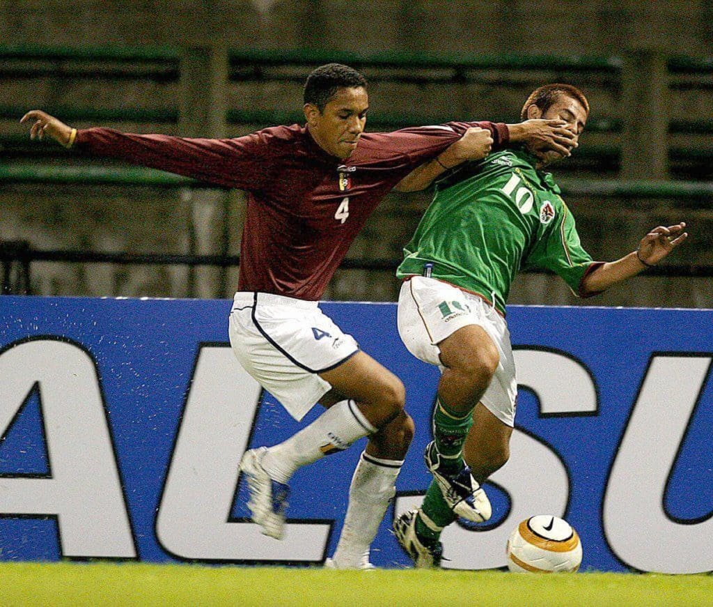 Grenddy Perozo en el Sudamericano sub 20 de Colombia 2005