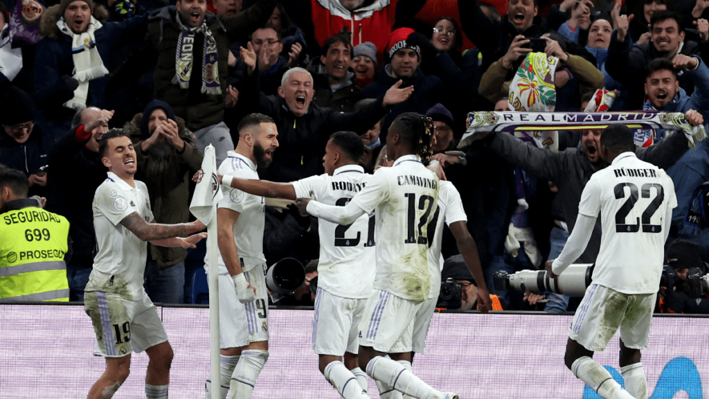 Real Madrid remonta y sella su pase a seminales de Copa del Rey