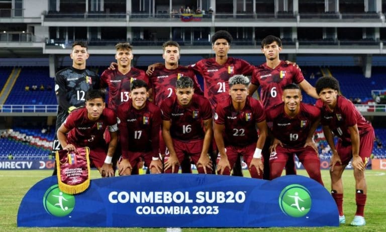 Venezuela logró la clasificación al Hexagonal final del Sudamericano sub 20