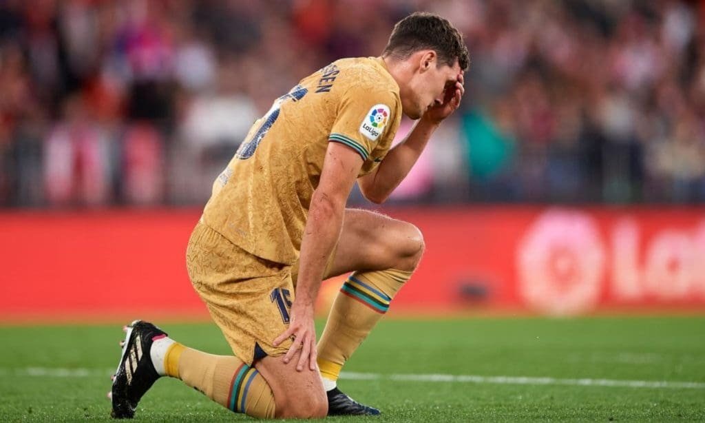 Almería pegó el gran golpe y venció al Barcelona 10 Andreas Christensen.