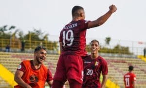 Brayan Alcócer marcó el 1-1 de Venezuela contra Paraguay