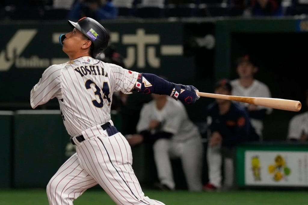 WBC 2023: Japón presume poder y aplasta 14-3 a Corea 5 Masakata Yoshida - WBC 2023
