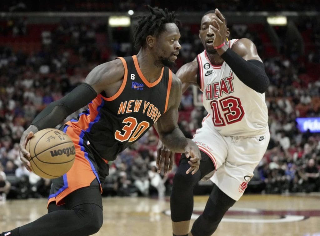 El Miami Heat obtuvo una importante victoria ante los New York Knicks 8 Butler Randle