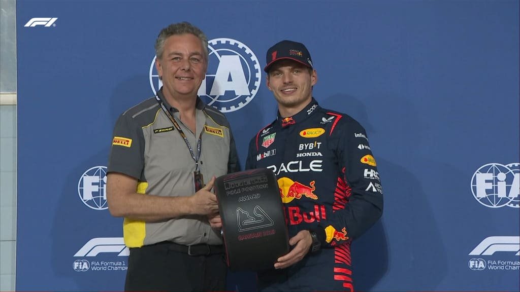 Max Verstappen dio el primer golpe del GP de Bahréin 4 Max Verstappen