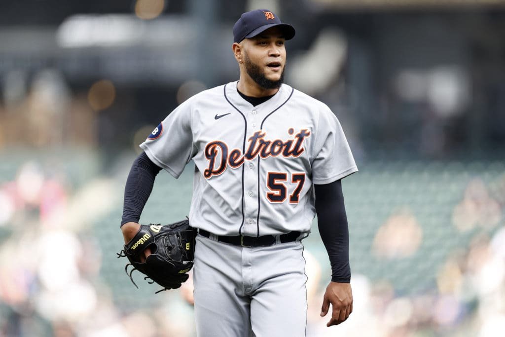 detroit tigers v seattle mariners game one