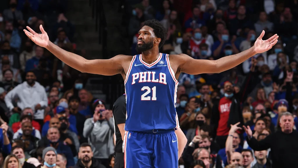 joel embiid reaction 1