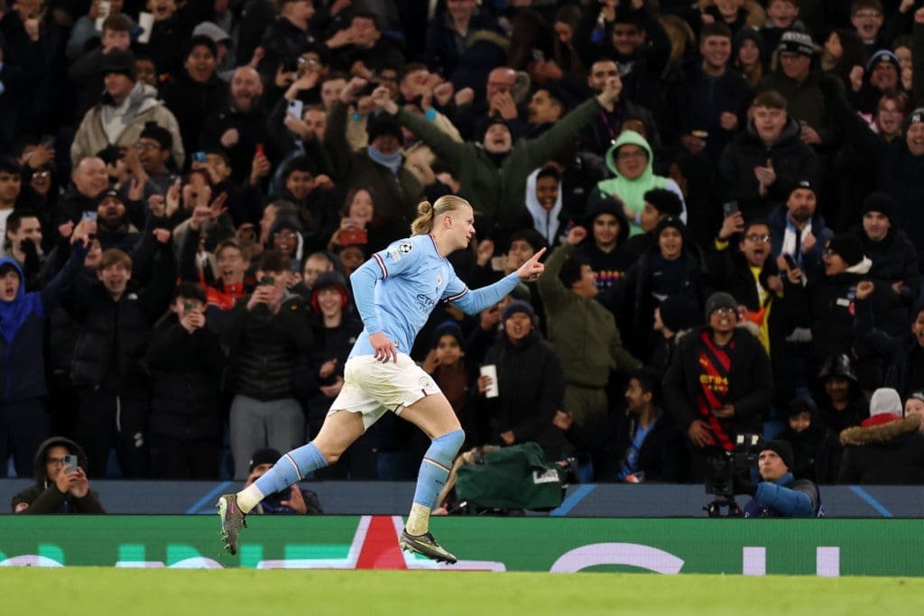 Haaland no es humano: cinco goles del androide en el 7-0 del City sobre Leipzig 9 Haaland