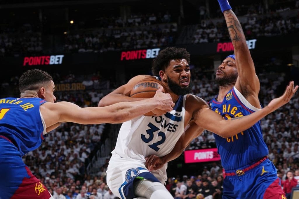 Los Nuggets humillaron a los Timberwolves en el primero de la serie 3 1251905968.0