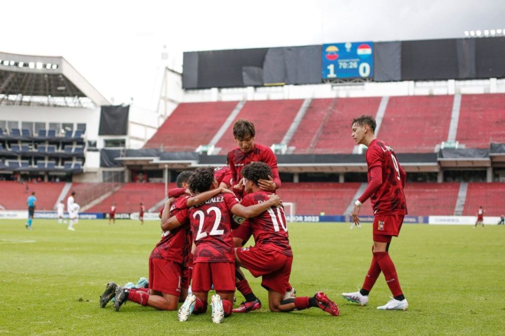 Venezuela clasificó a su segundo Mundial sub 17 en la historia, tras el de 2013. Foto: Conmebol.