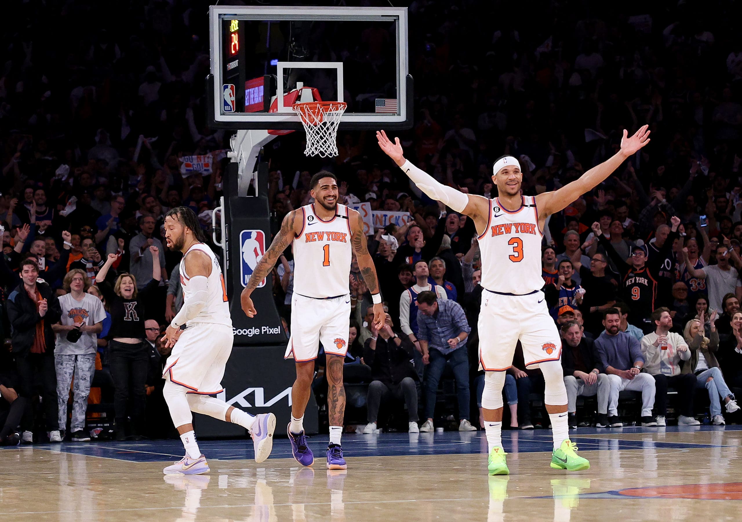 Knicks derrotaron en cinco partidos a los Cavaliers en los Playoffs de la NBA