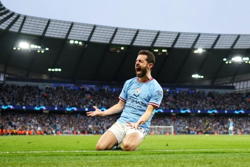 Manchester City 4-0 Real Madrid: fiesta y boleto a la final de Champions 7 Bernardo Silva marcó doblete en el triunfo de Manchester City sobre Real Madrid.