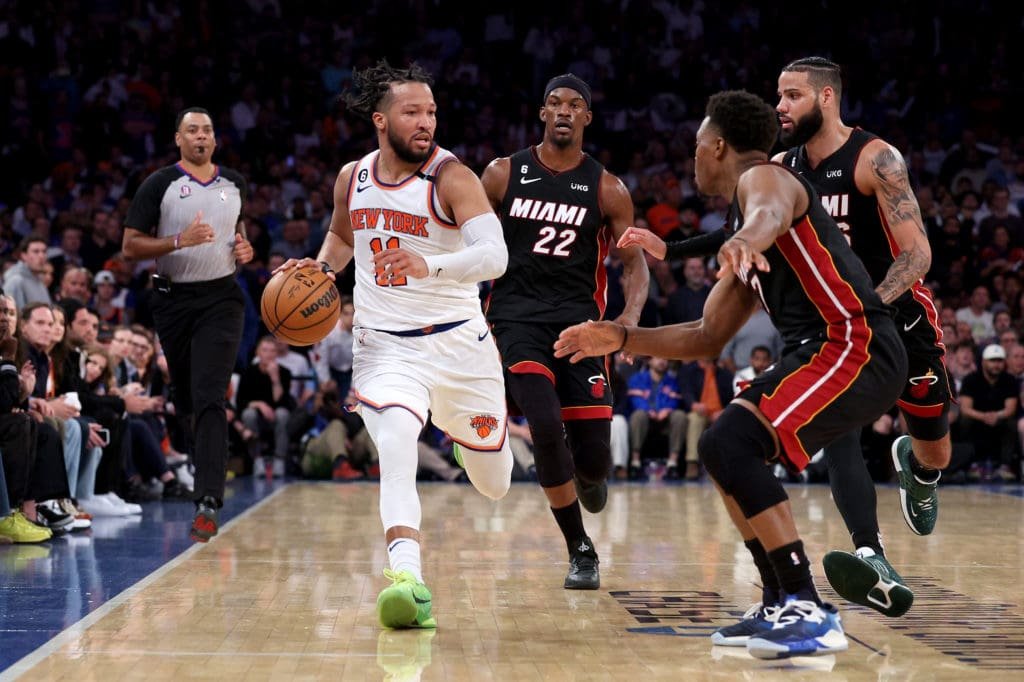 Jalen Brunson fue la figura de los Knicks en el juego 5