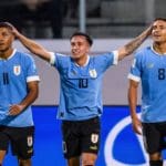 Juan De Los Santos, Franco Gonzalez y Rodrigo Chagas, figuras de Uruguay en el Mundial sub 20.