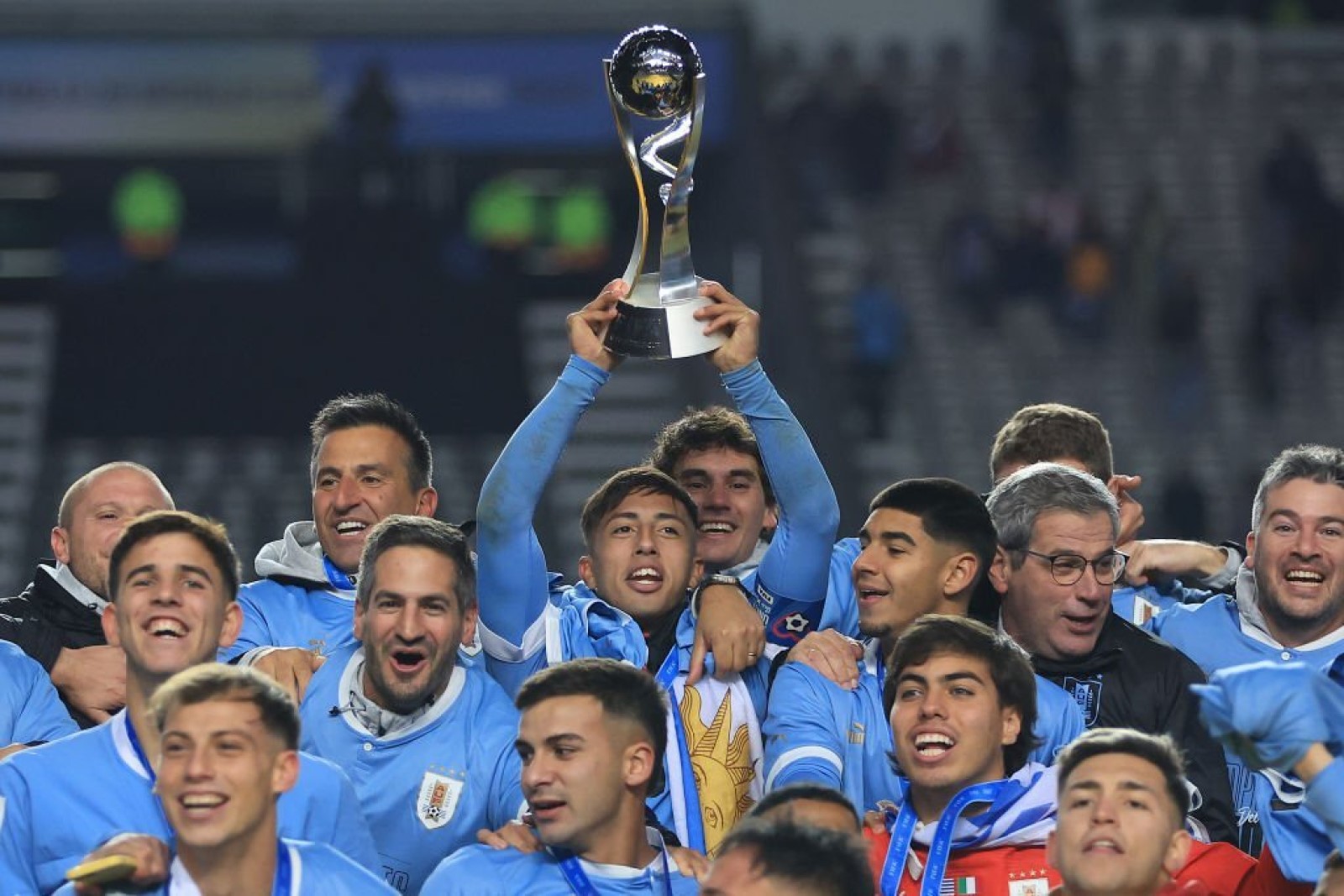 Uruguay ganó su primer mundial sub 20 luego de dos finales perdidas.