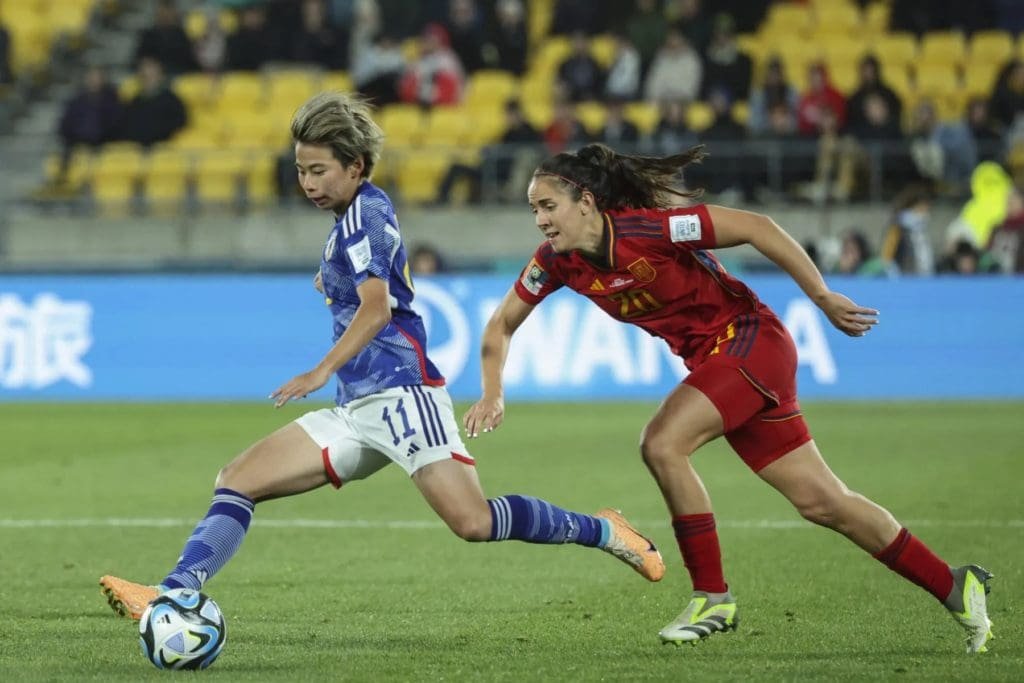 Mina Tanaka marcó uno de los goles de Japón.