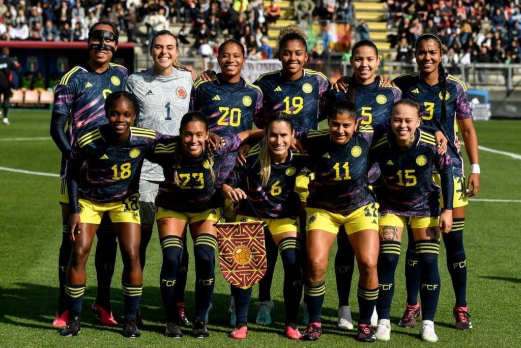 Brasil en amistoso previo al Mundial femenino de 2023.