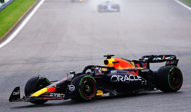 Verstappen gana el Sprint del GP de Bélgica sobre mojado