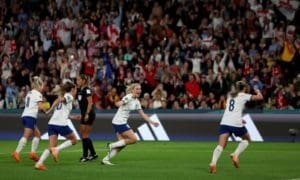 Georgia Stanway anotó el único gol de Inglaterra en lo que va de Mundial femenino 2023.