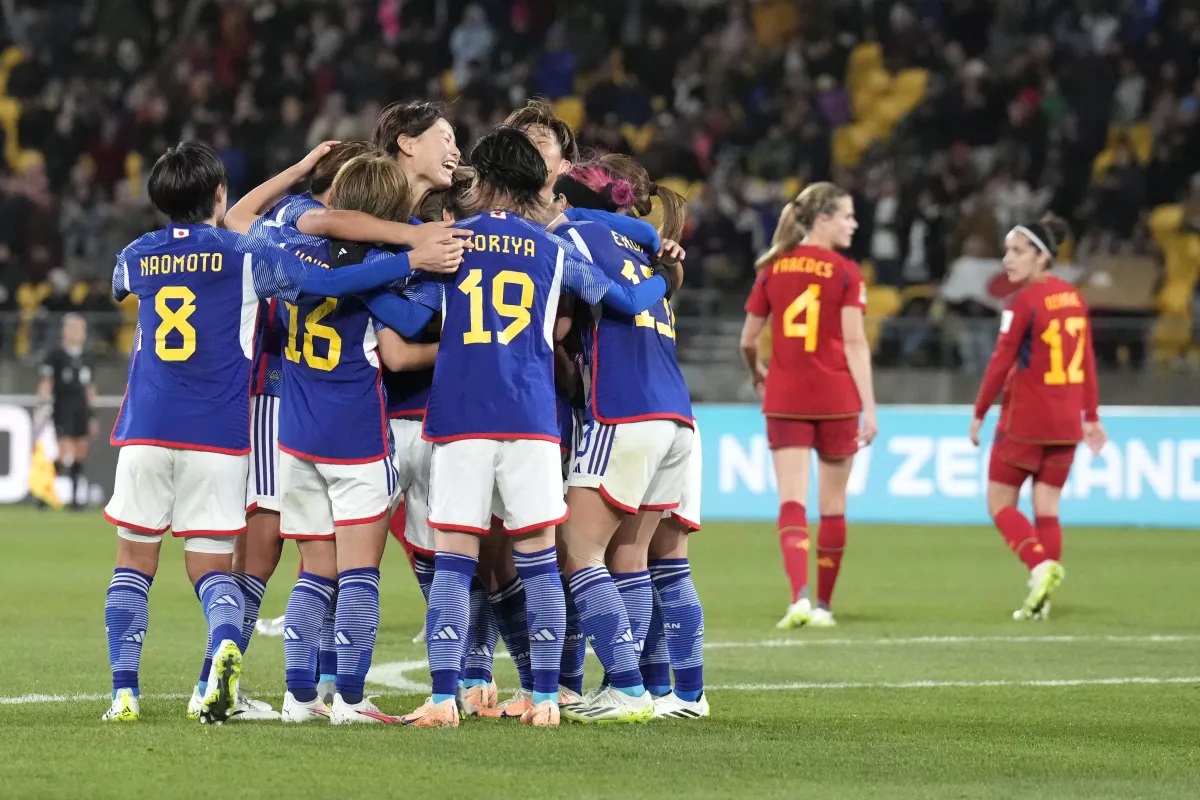 Japón golea España en el Mundial Femenino