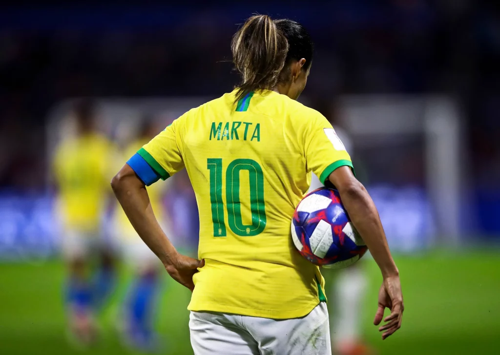 Mundial femenino 2023: Las 10 principales figuras a seguir 6 Ultimo Mundial de Marta