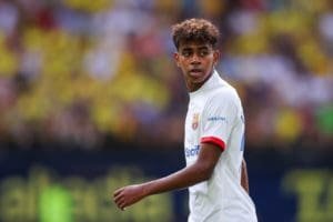 Lamine Yamal, la figura del triunfo de Barcelona sobre Villarreal.
