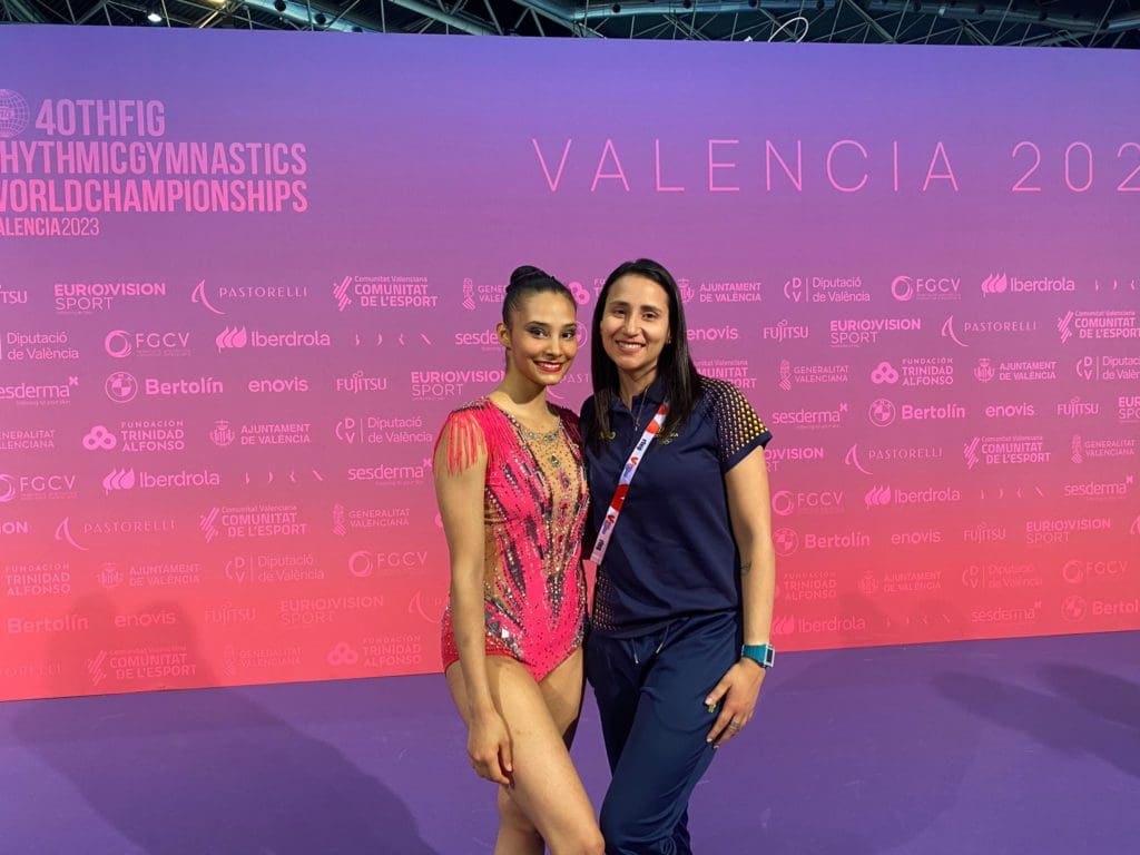 Desde el Mundial de Gimnasia Rítmica de Valencia, conversamos con Oriana Viñas.