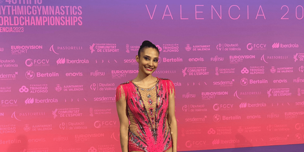 Oriana Viñas en exclusiva, la colombo-venezolana que brilló en el Mundial de Gimnasia Rítmica 2023 1 Oriana Vinas colombo venezolana Mundial de Gimnasia Ritmica 2023 colombia