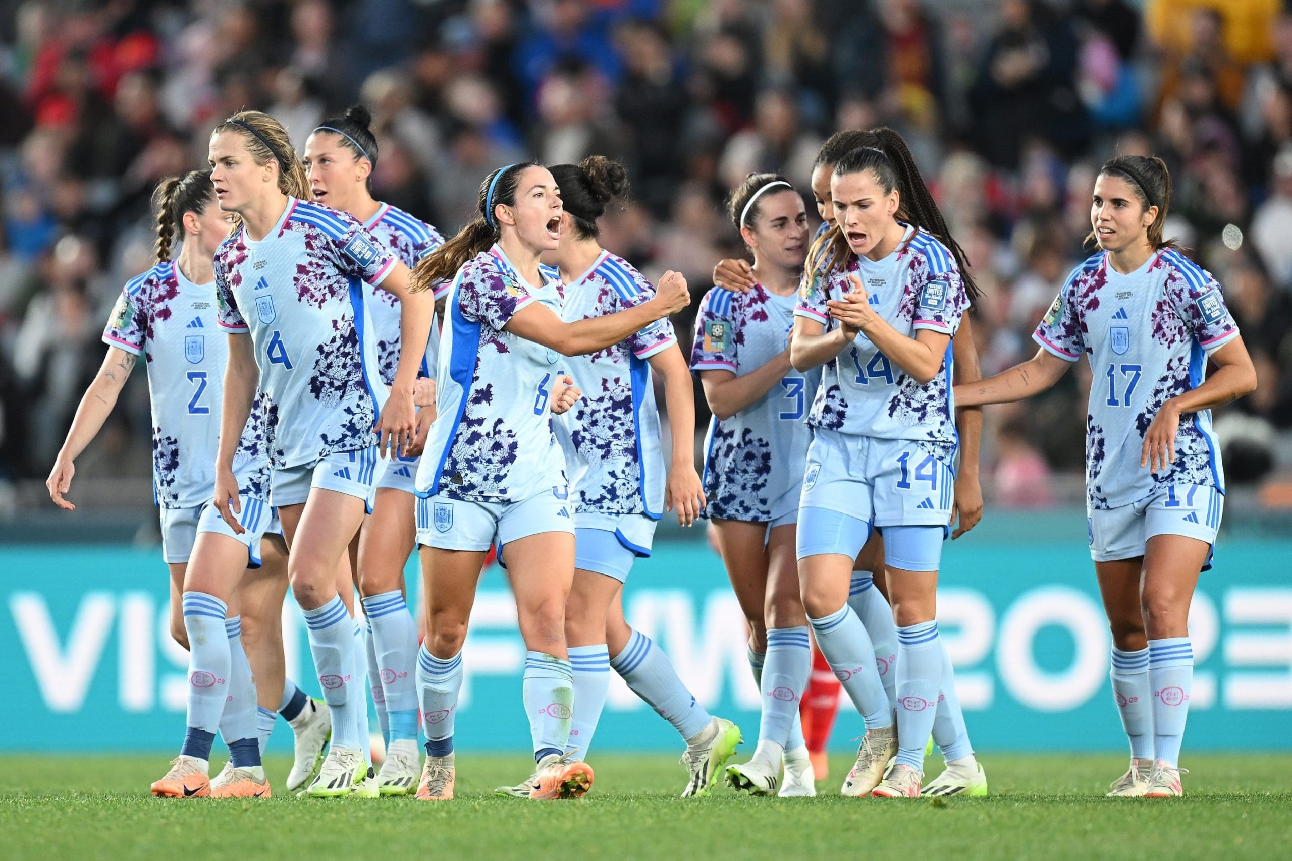 España golea Suiza Mundial Femenino