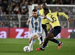 Messi fue la figura de la selección argentina