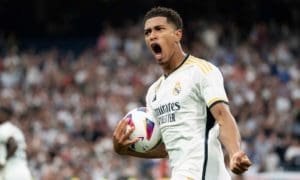 Jude Bellingham metió su quinto gol en cuatro partidos para Real Madrid.