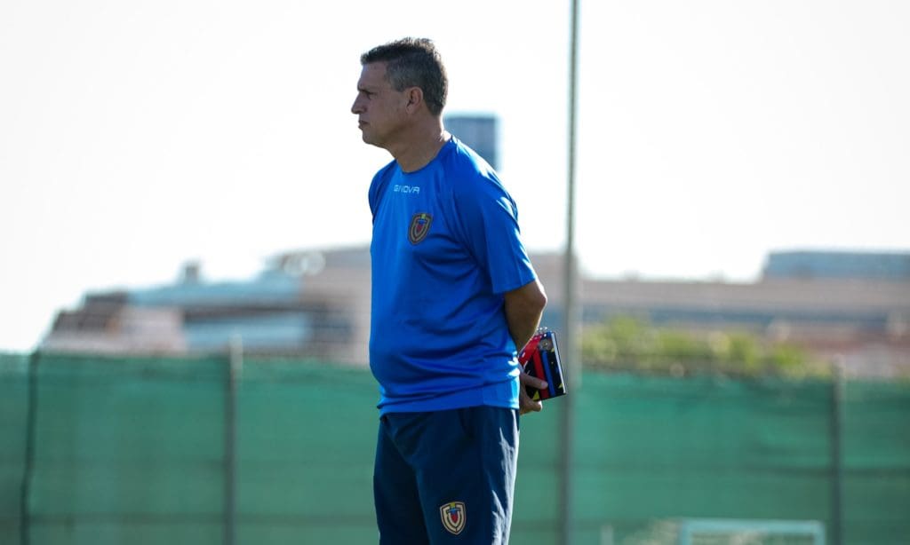 Ricardo Valiño, seleccionador de la sub 17 de Venezuela. Foto: FVF.