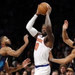 Julius Randle lideró a los Knicks en su duelo ante Nets
