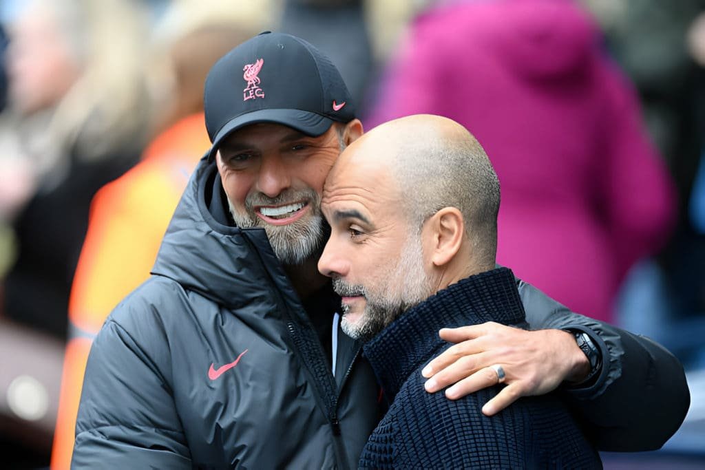 Jürgen Klopp vs Pep Guardiola.