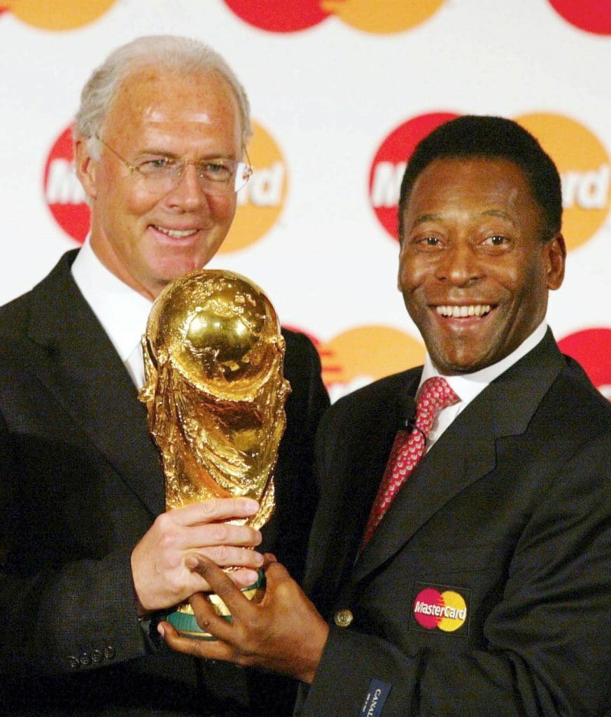 Franz Beckenbauer y Pelé.