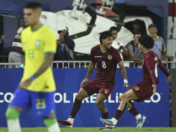 Telasco Segovia y David Martínez, claves en la victoria de Venezuela 3-1 sobre Brasil.