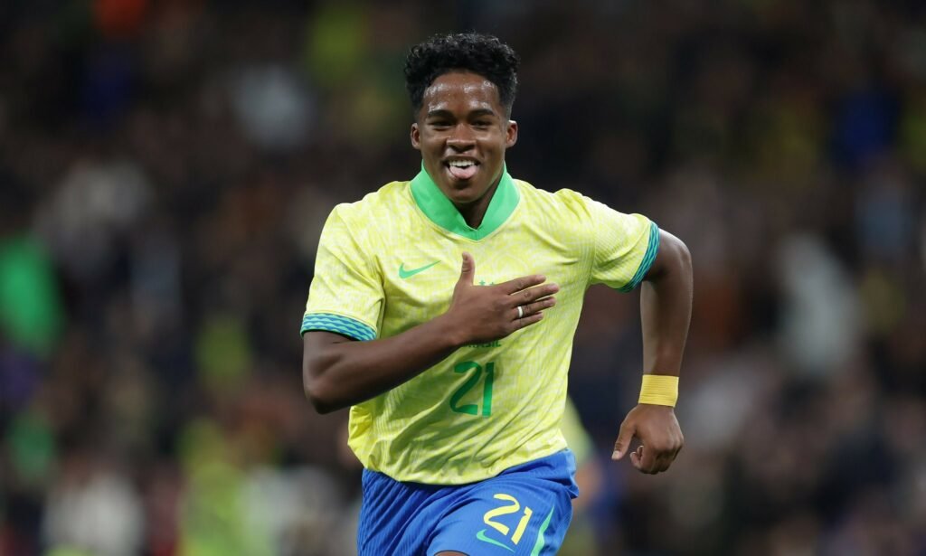 Endrick, la figura de Brasil en el 3-3 contra España.