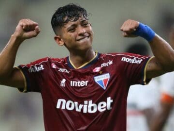 Kervin "Tuti" Andrade, jugador venezolano del Fortaleza brasileño.