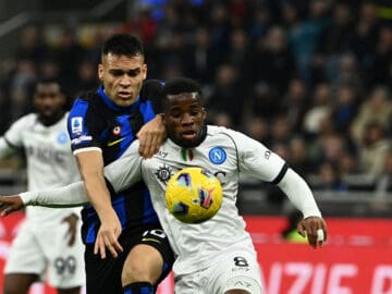 Inter y Napoli igualaron en una nueva jornada de la Serie A